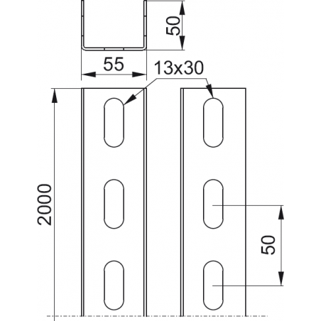 CC55H50/3MC 895430 - ceownik BAKS