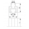 Profil aluminiowy PAL30H32/3,15 - wymiary