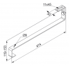 DURSE 898141 Uchwyt dachowy regulowany