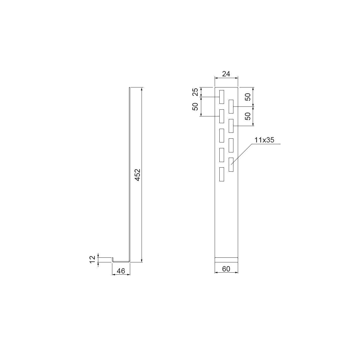 APPMC adapter - wymiary