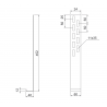 APPMC adapter - wymiary
