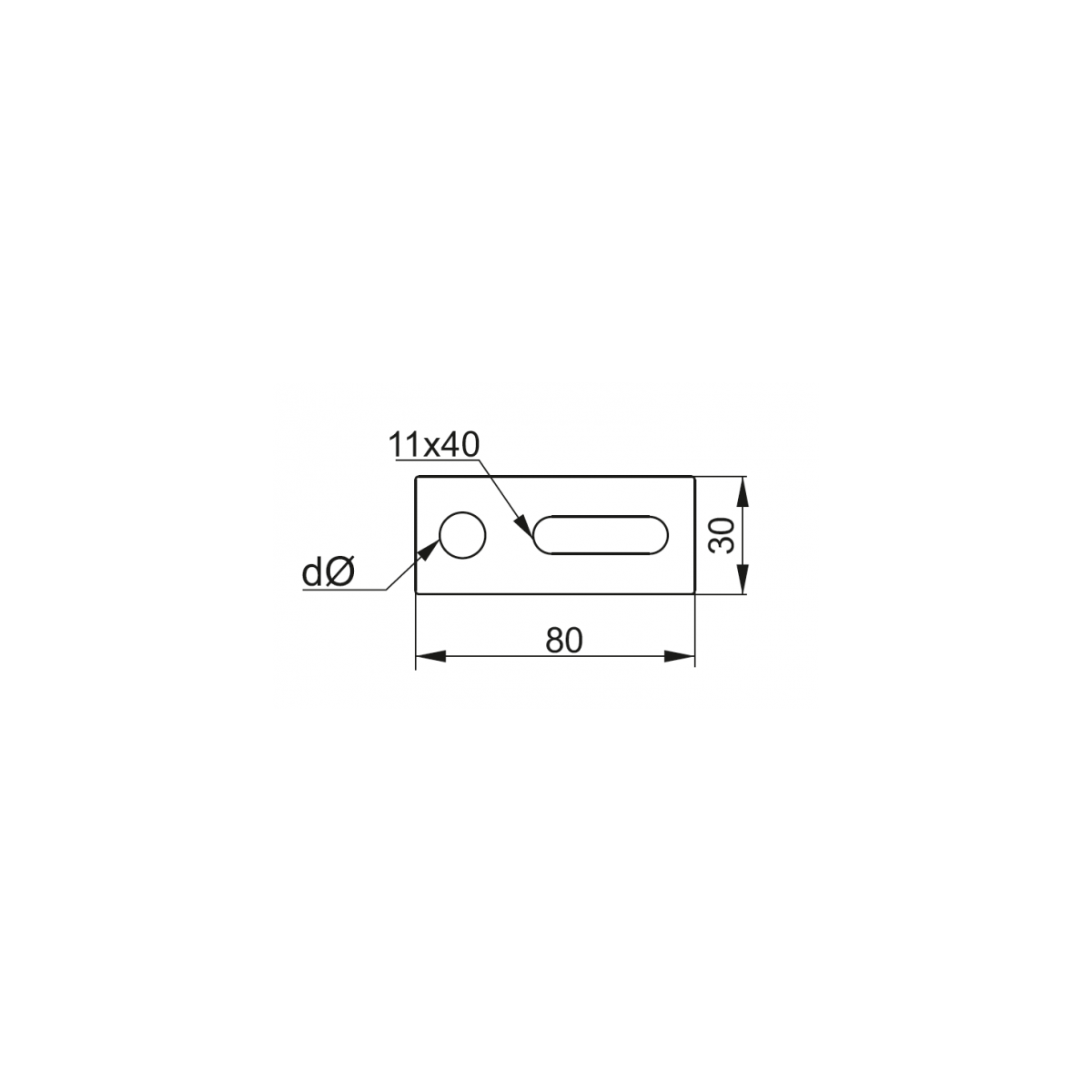 Adapter montażowy BAKS AD13E 898312