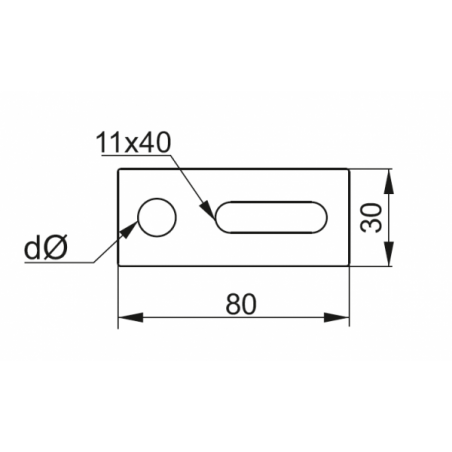 Adapter montażowy BAKS AD13E 898312