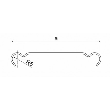 Pokrywa korytka PKR200/2