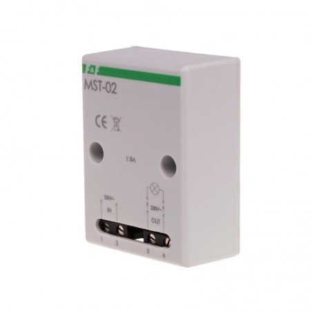 Soft start do lamp halogenowych 230V 8A zaciski śrubowe MST-02