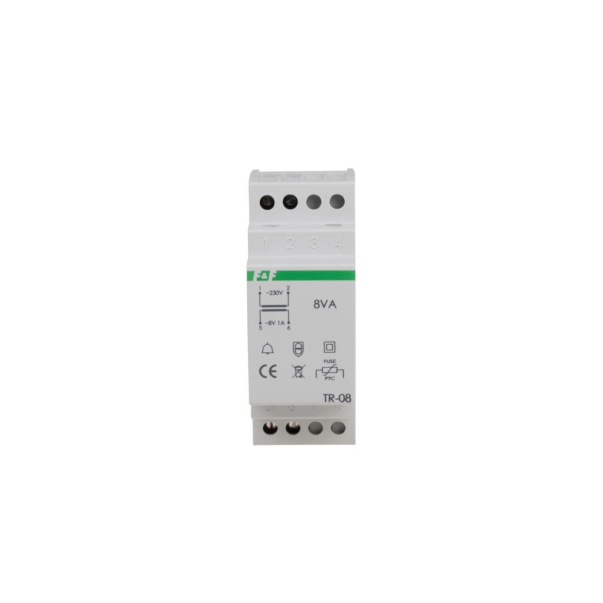 Transformator sieciowy TR-08 zasilanie 230V AC 8V 1A