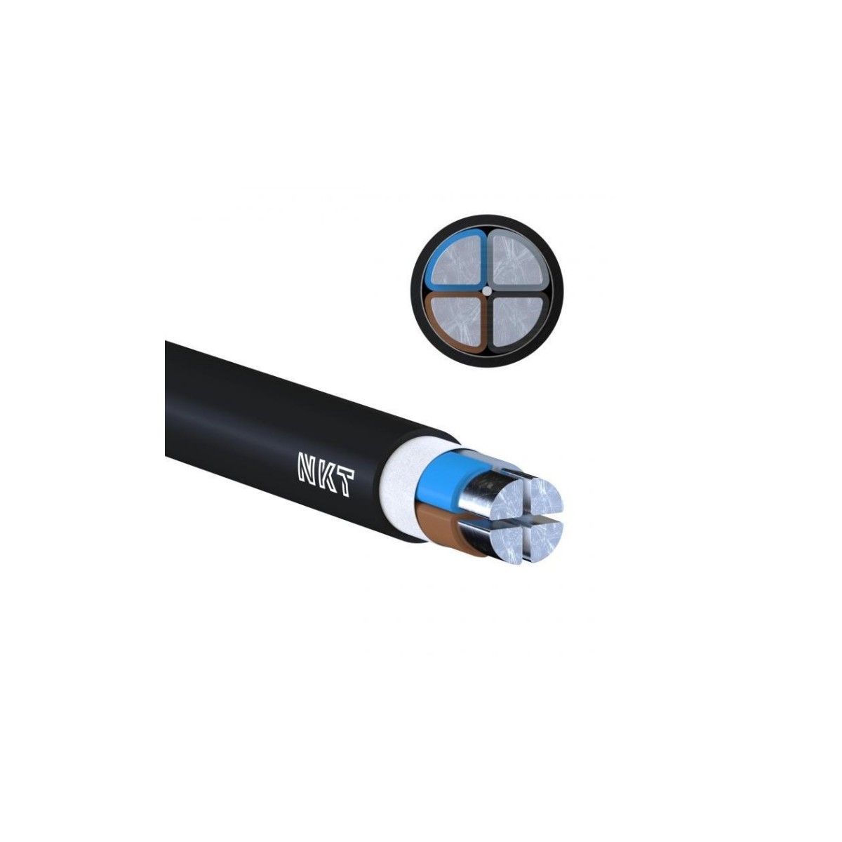 Kabel energetyczny YAKXS 4x25 mm² 1kV do instalacji elektrycznych