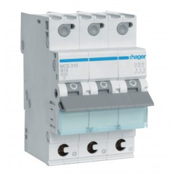 Wyłącznik nadprądowy Icn 6kA 3P C 20A QuickConnect MCS320