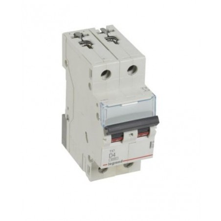 Wyłącznik nadprądowy Icn 6kA S 302 2P D 4A TX3 403733