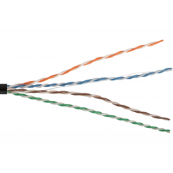 Kabel teleinformatyczny U/UTP kat.5e PE zewnętrzny żelowany