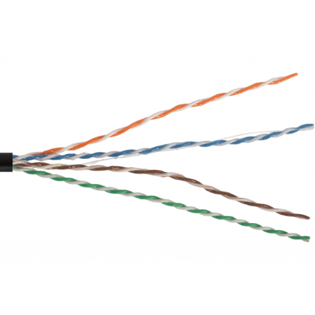 Kabel teleinformatyczny U/UTP kat.6 PE zewnętrzny żelowany