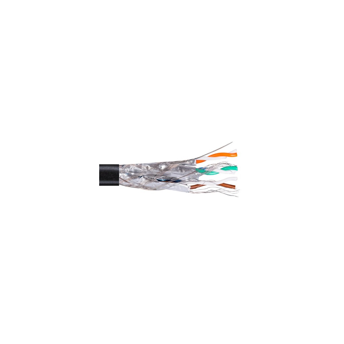 Kabel teleinformatyczny S/FTPw kat.7 PE zewnętrzny suchy securityNET 600MHz