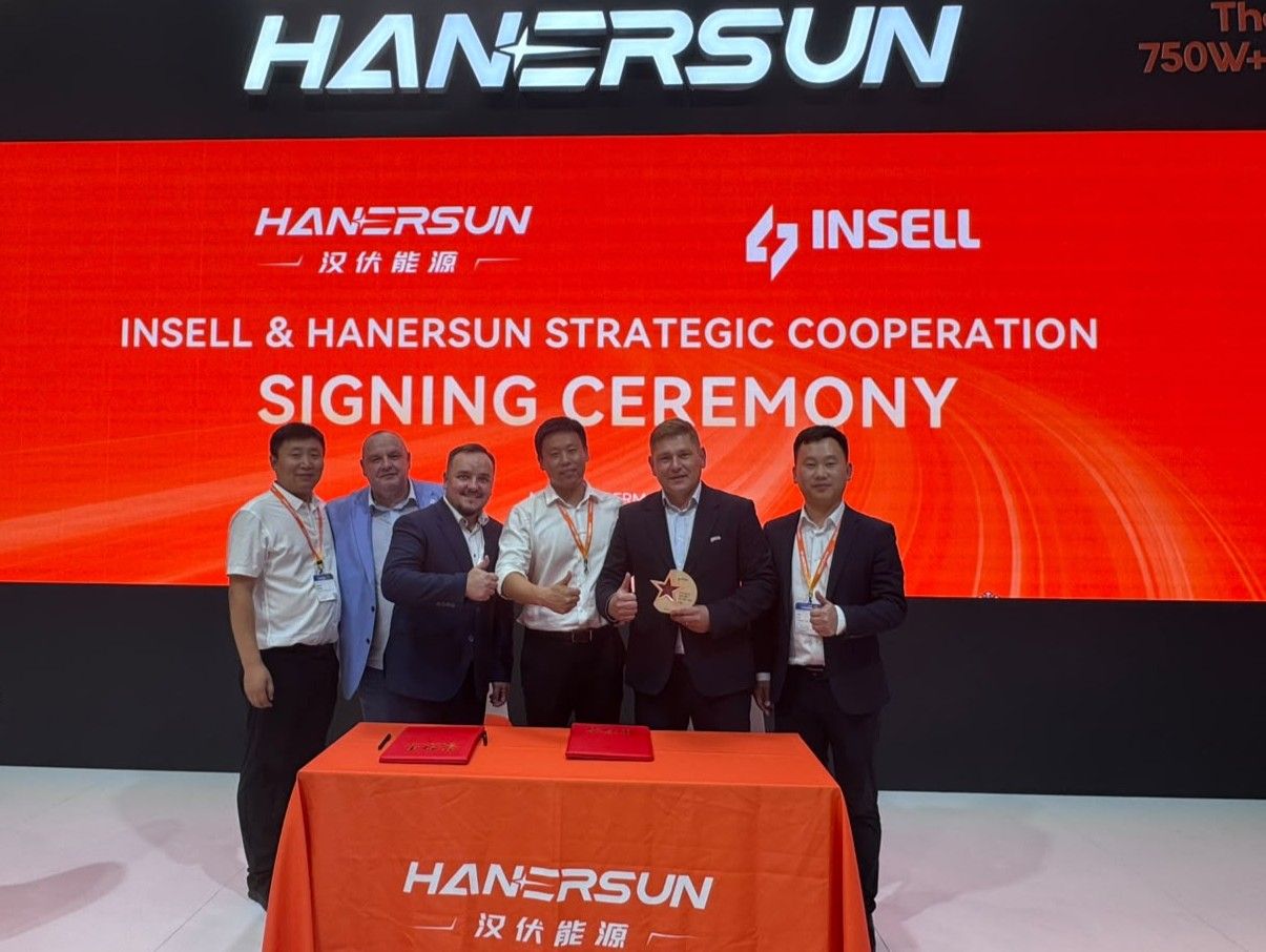 Podpisanie umowy o strategicznej współpracy Hanersun i Insell