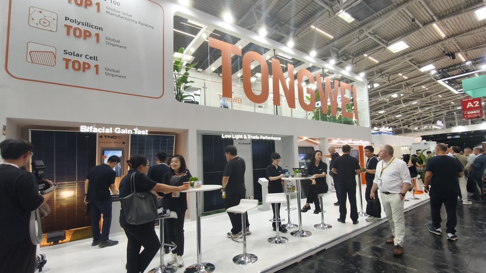 Tongwei na targach Intersolar w Monachium